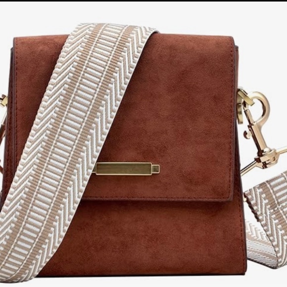 Purse Strap Wide Purse Strap Adjustable Replacement, pattern in in Beige/brown - Picture 6 of 9